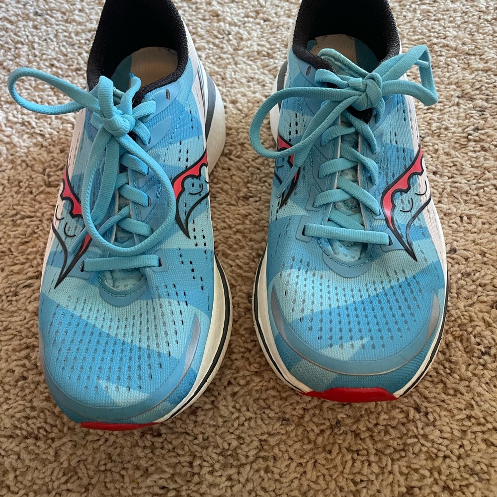 Blue Athletic Running Shoes